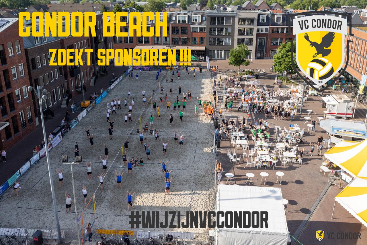 Condor Beach zoekt sponsoren